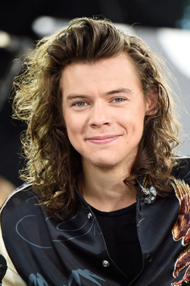 harry styles one direction long hair